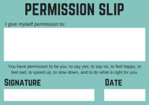 permission slip